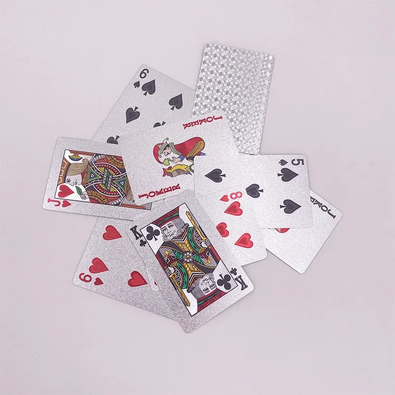 24K Gold Metallic Waterproof Playing Cards