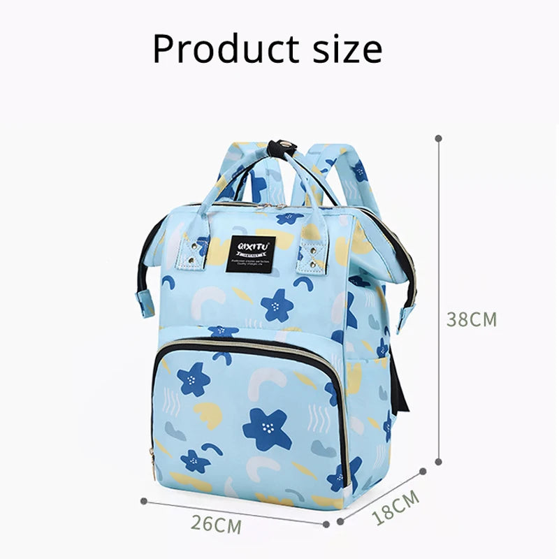 Large Capacity Waterproof Maternity Diaper Bag Backpack