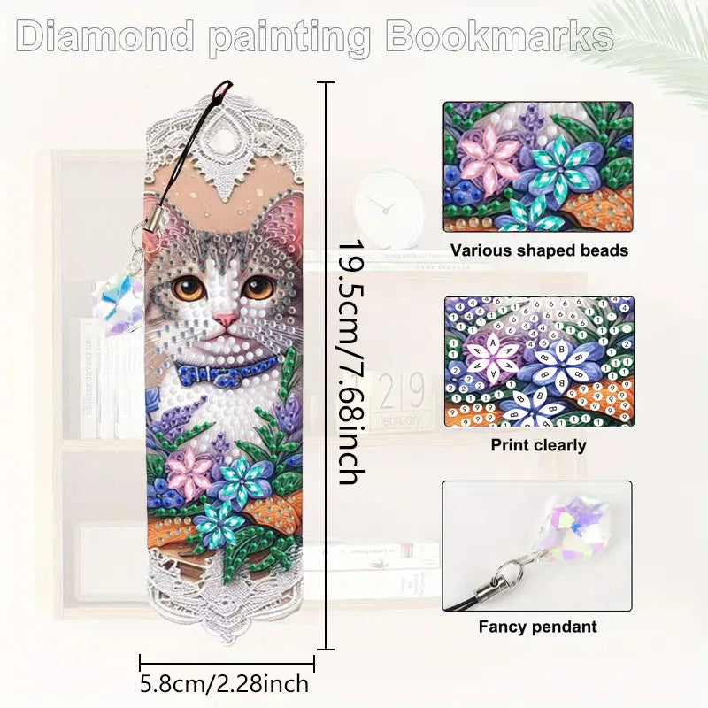 DIY Diamond Art Bookmark Craft Kit
