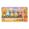 Magnetic Color Sorting Maze Toy – Wooden Montessori Puzzle Board