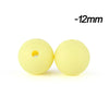 12mm Silicone Beads for DIY Jewelry Making & Crafts (20/50/100 Pack)