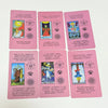 Pink Rider-Waite Tarot Cards – 78-Card English Deck with Keywords