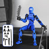 3D Articulated Action Figure Building Toy