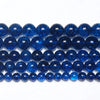Natural Green Peridot Quartz Round Beads Strand