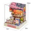 DIY Wooden Book Nook Kit — Miniature Dollhouse 3D Puzzle Bookend