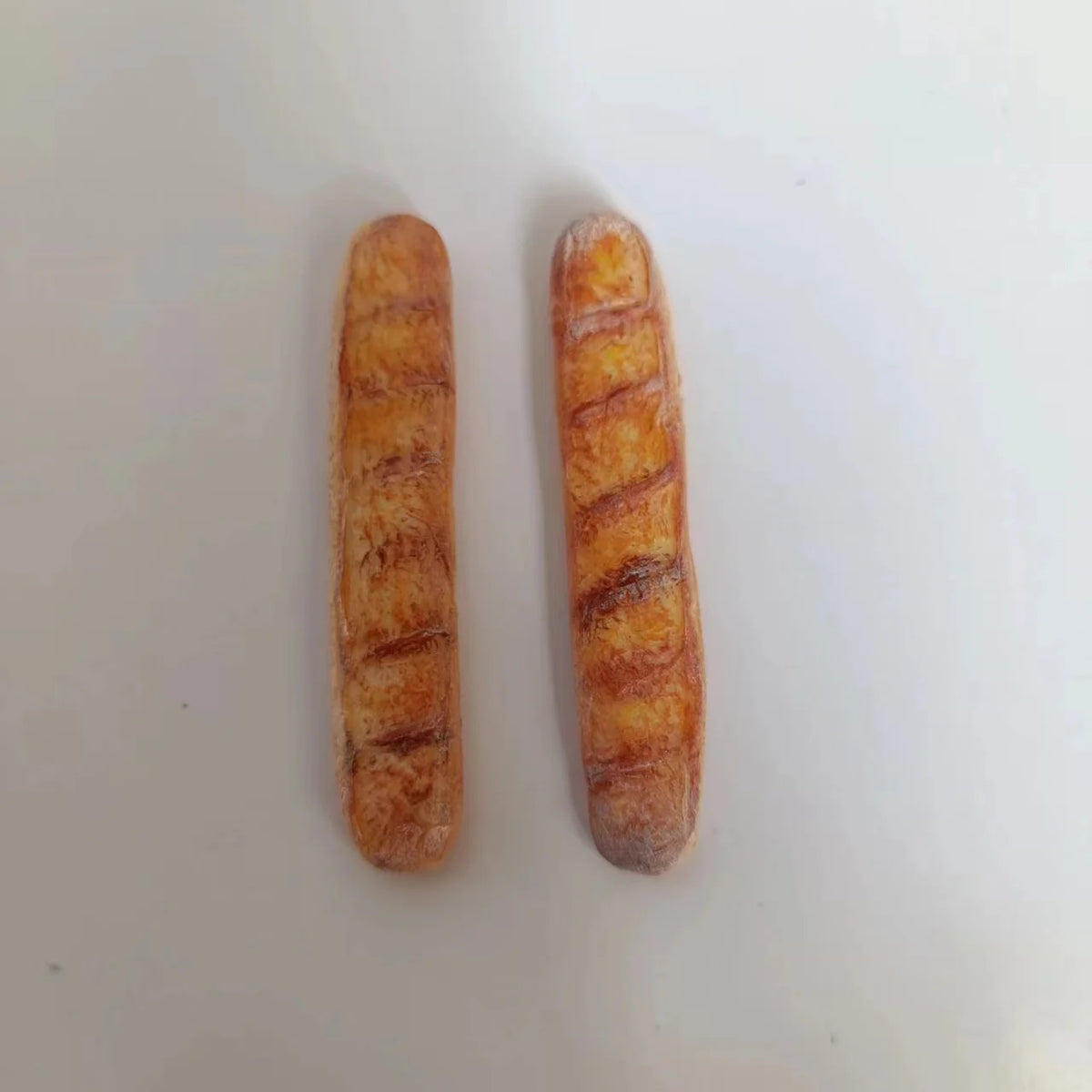 Handmade 1:6 scale miniature baguette for dollhouse kitchens