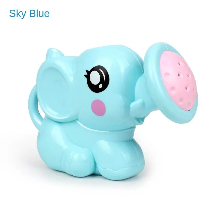 Elephant Watering Can Bath Toy for Toddlers