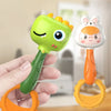 Cartoon Animal Rattle Handbell for Baby Sensory Development