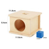 Wooden Montessori Object Permanence Toy for Toddlers