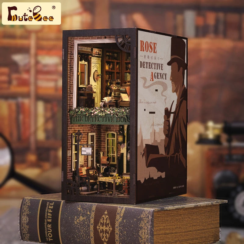 Eternal Bookstore DIY Book Nook Kit with LED Lighting