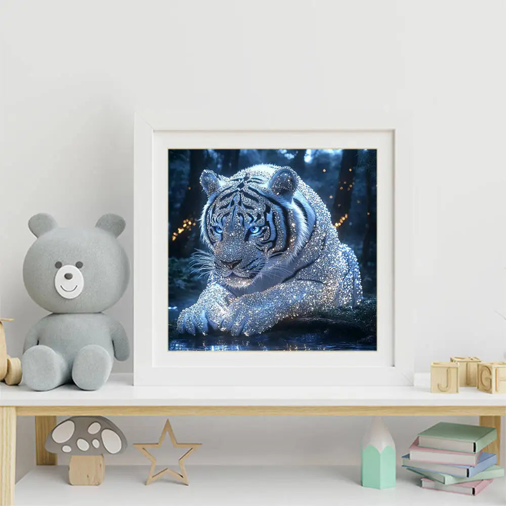 5D DIY Diamond Painting Kit - Tiger Animal Art