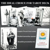 Collection de cartes de tarot et un guide pour le jeu Whispering Tarot