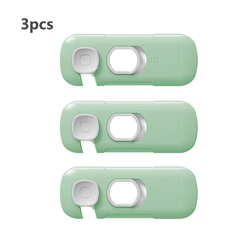 Child Safety Cabinet Locks with Strong Adhesive for Drawers, Fridges, and More