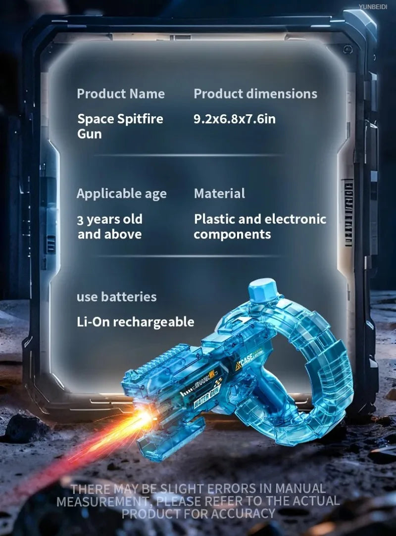Automatic Electric Water Gun with LED Lights