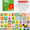 High-Contrast Baby Flash Cards for Visual Development