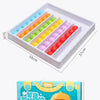Rainbow Ball Sorting Board Game for Kids