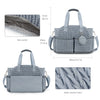 Waterproof Diaper Bag with Multiple Pockets for Parents