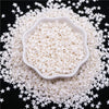 Festive Snowflake Polymer Clay Sprinkles for Crafts and Slime