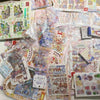 A collection of kawaii cartoon stickers for DIY crafts and journaling, featuring various characters and designs.