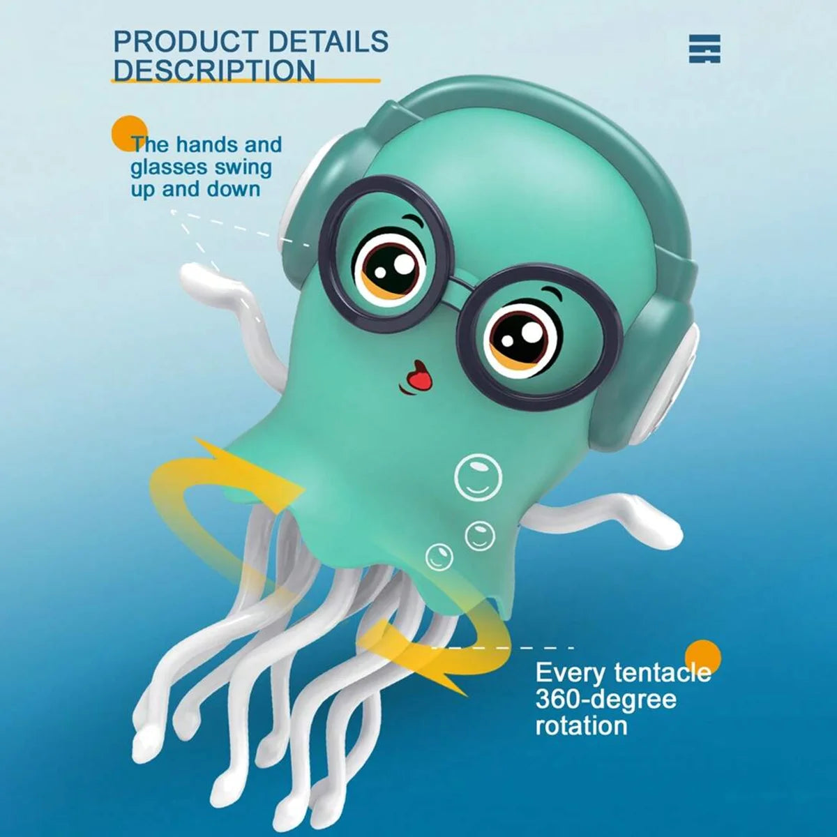 Interactive Dancing Jellyfish Toy with Auto-Sensing Avoidance