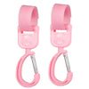 360° Rotating Stroller Bag Hooks – Universal Organizer for Baby Prams