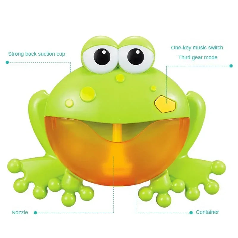 Musical Bubble-Making Bath Toy for Kids