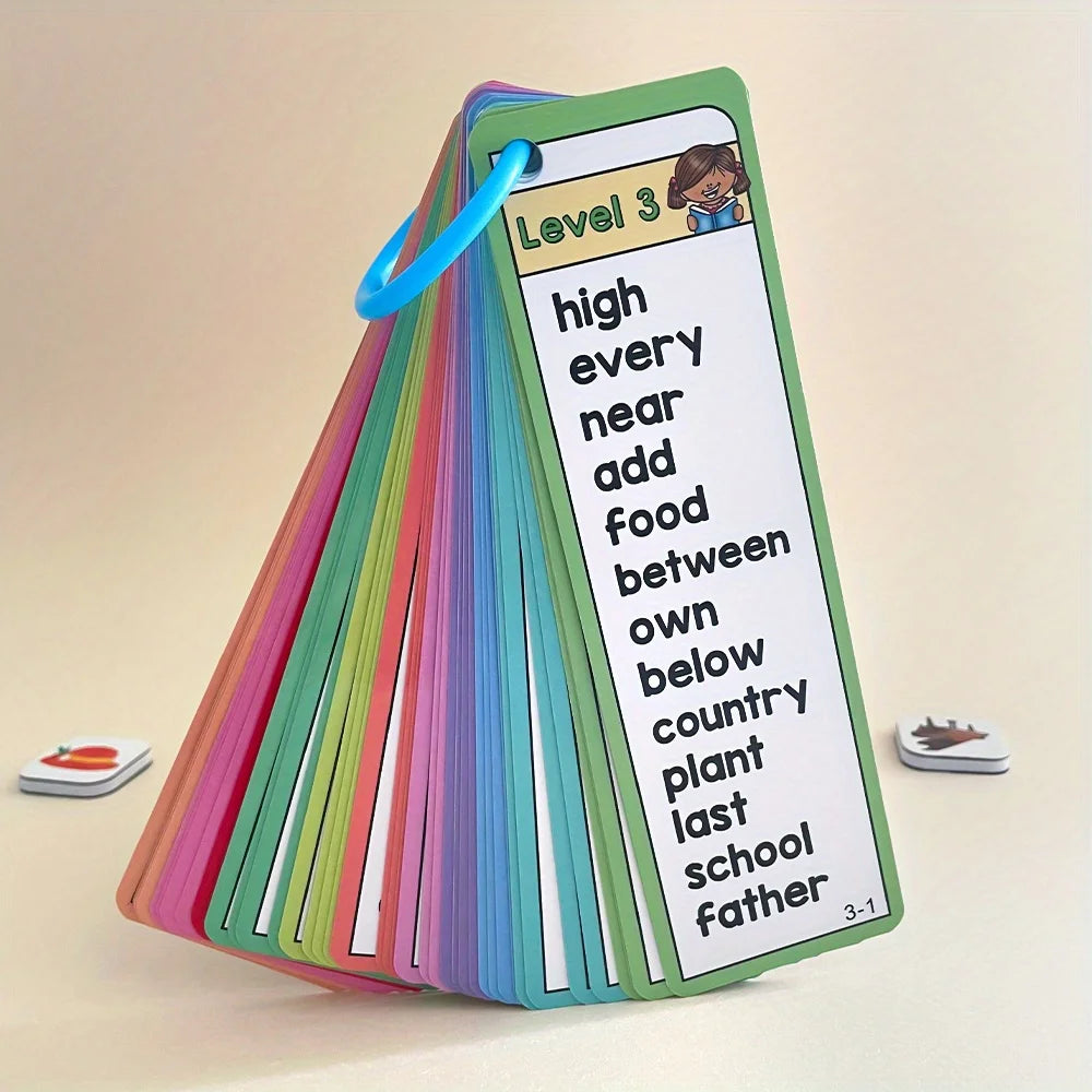 1000 Sight Words Flash Cards for Kids Learning Set