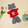 Adorable Jumpsuit Outfit for 12-Inch Reborn Dolls