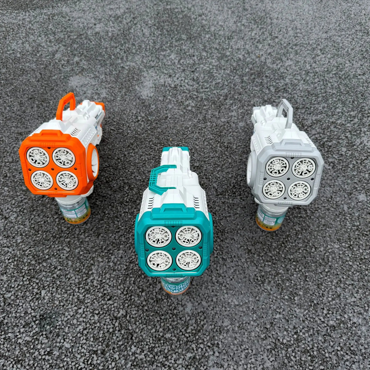 Electric Bubble Gun for Kids – Fully Automatic Rocket Launcher Bubble Machine