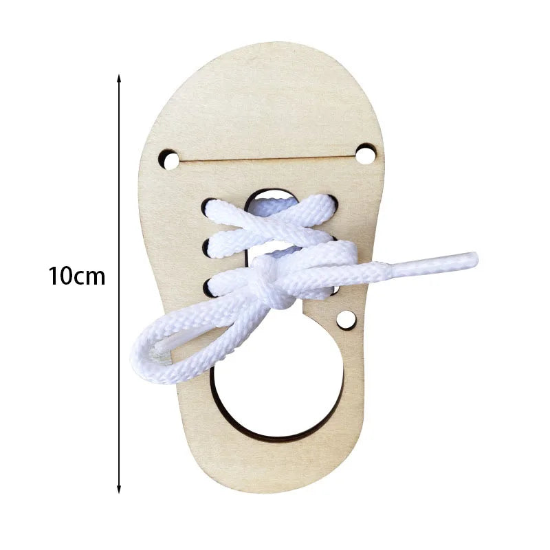 Montessori Wooden Busy Board Parts DIY Sensory Activity Set