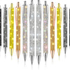 Crystal Rhinestone Ballpoint Pens (Set of 12, Assorted Colors)