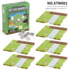 Magnetic Building Block Base Plates for Creative Play