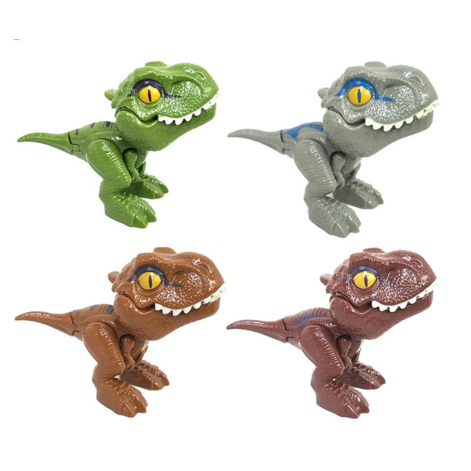 Finger Biting Dinosaur Toys – Interactive Jurassic Dino Playset for Kids