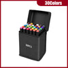 Dual-Tip Alcohol Art Markers – 24 to 262 Color Sets for Illustration & DIY
