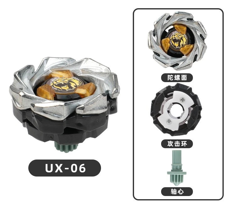 Gyro X Series Metal Battle Spinning Top with Launcher