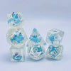 Acrylic Polyhedral Dice Set with Animal Duck Fillers