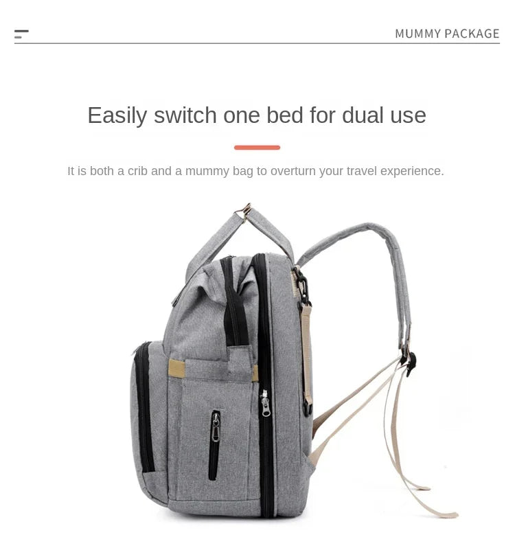 Large Capacity Diaper Bag Backpack with Changing Mat