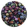Acrylic Alphabet Beads for Jewelry Making - Mixed Letter Cubes
