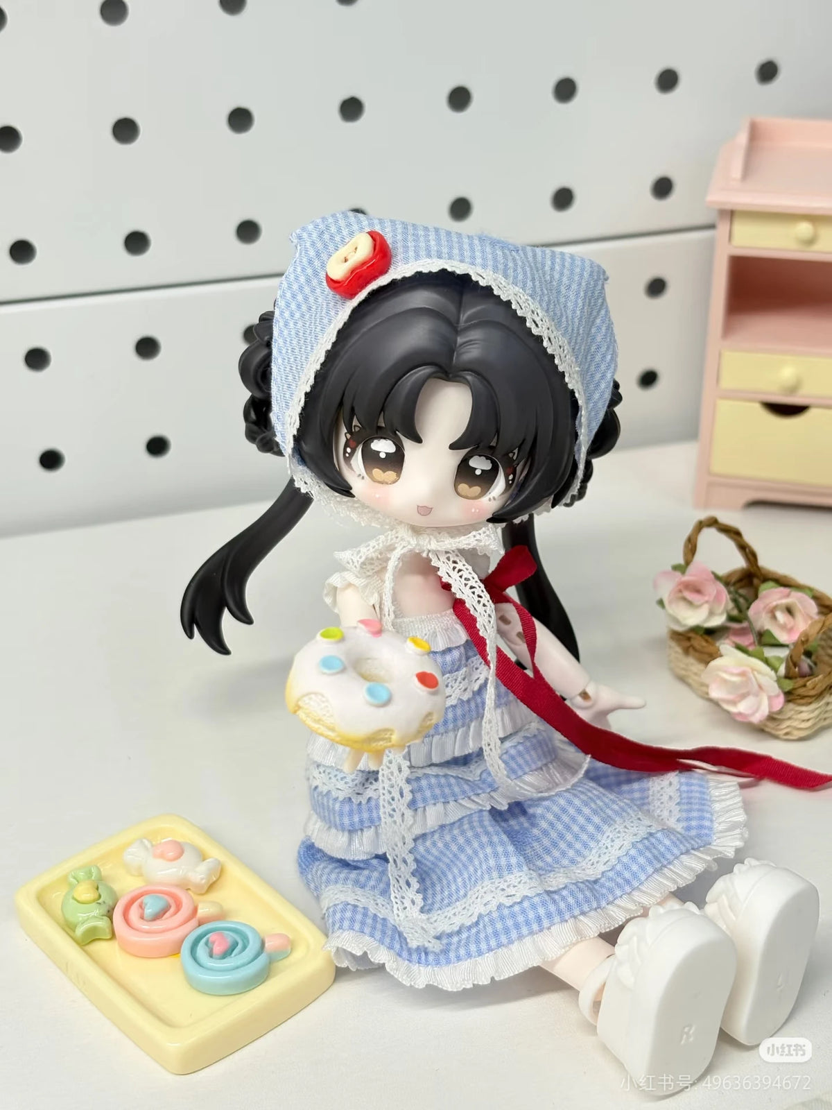 Anime-Style Collectible Figurine for Display