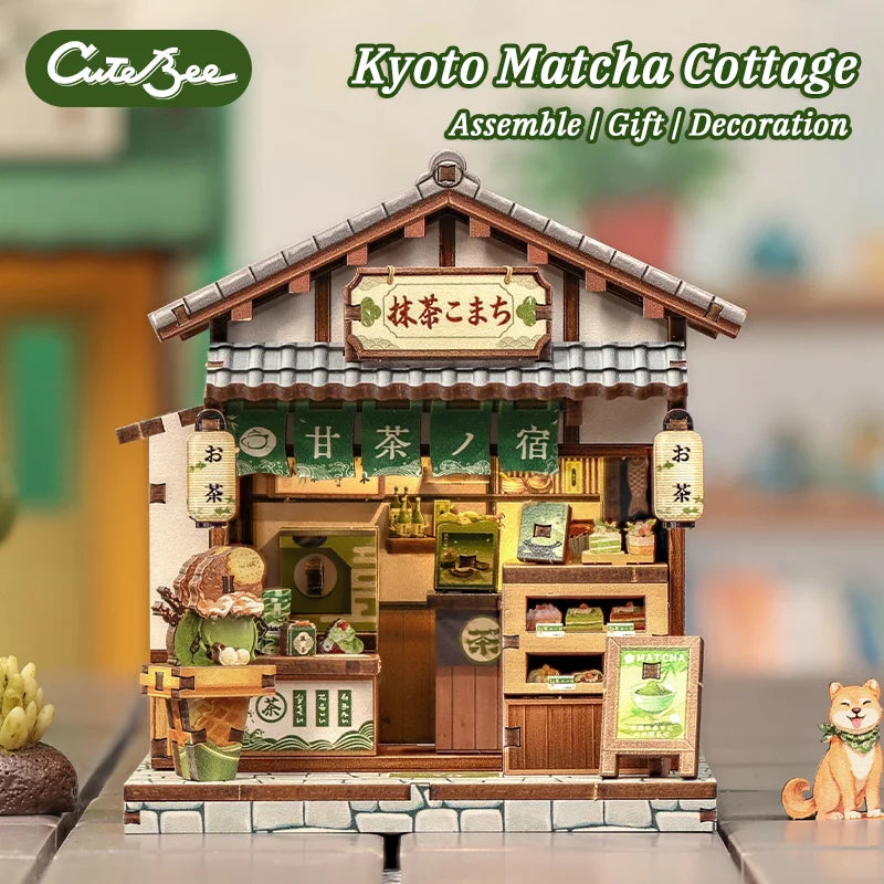 Japanese Mini Store Book Nook DIY Kit
