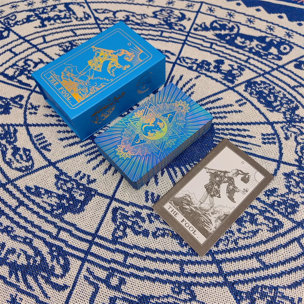 Gold Foil Rider Waite Tarot Deck