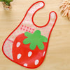 Waterproof Baby Bibs (3-Pack) – Cartoon Animal Feeding Aprons for Toddlers