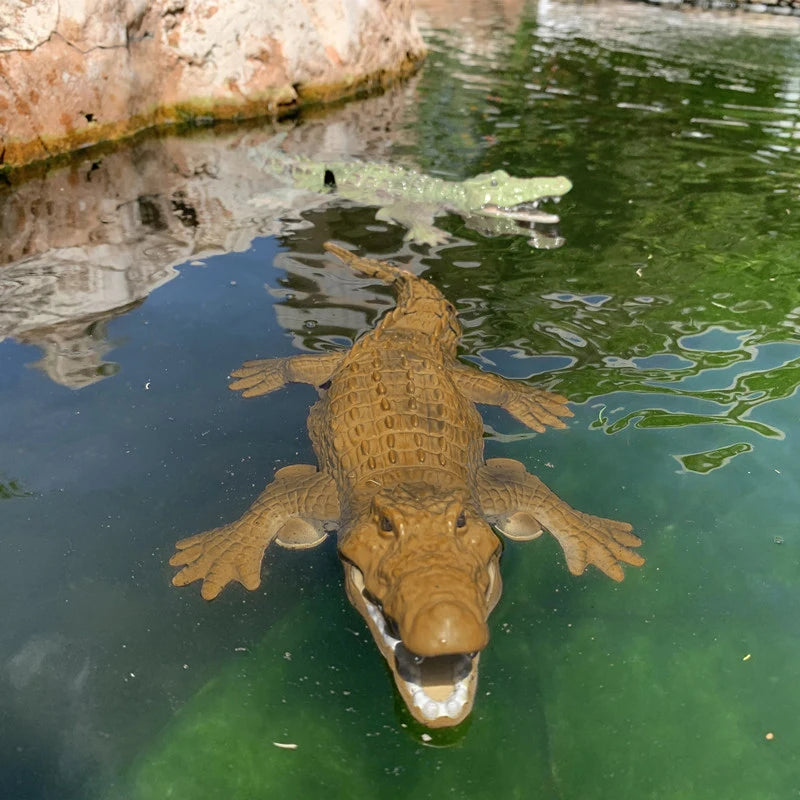Realistic Remote Control Crocodile for Pool and Lake Play