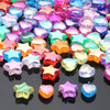 Acrylic Star & Heart Beads for Jewelry Making – 200-Piece Set