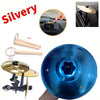 Mini Crash Cymbal with Drumsticks for Car Air Vents