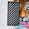 Zigzag Diamond Painting Alignment Ruler