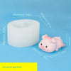 Cartoon Pig Silicone Mold Set for Crafting