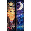 5D Diamond Painting Kit – Sun & Moon Landscape Art