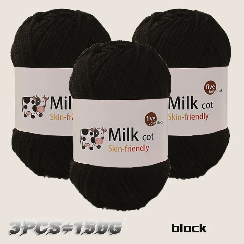 Soft Acrylic Yarn Ball – Medium Weight for Knitting & Crochet