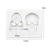 Skull Silicone Cake Mold for Halloween Baking and Sugarcraft